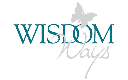 WisdomWays logo teal grey