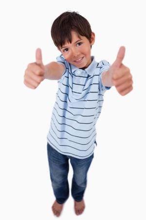 Boy Thumbs up