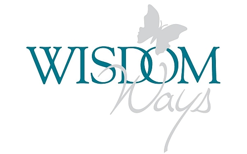 WisdomWays logo teal grey