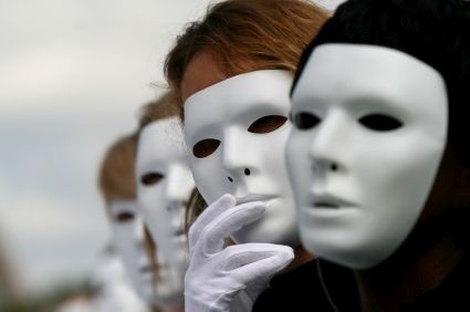 Masked people